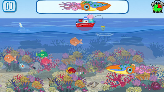 اسکرین شات بازی Funny Kids Fishing Games 4