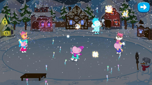 اسکرین شات 7 بازی Hippo's tales: Snow Queen