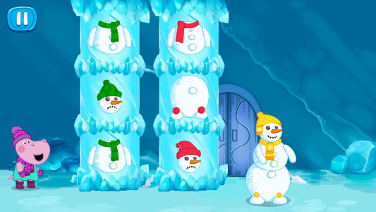 اسکرین شات 8 بازی Hippo's tales: Snow Queen