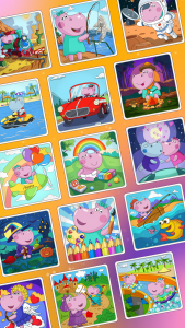 اسکرین شات بازی Painter Hippo: Coloring book 4