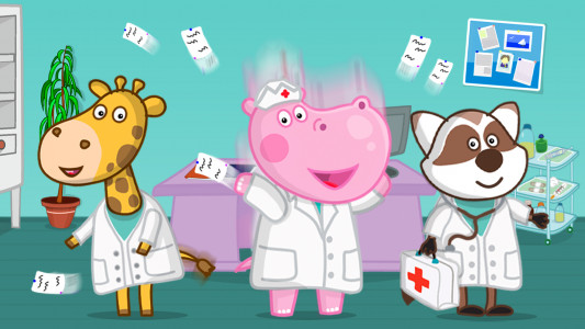 اسکرین شات بازی Hippo doctor: Kids hospital 1