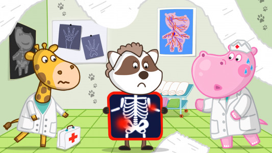 اسکرین شات بازی Hippo doctor: Kids hospital 3