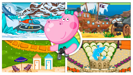 اسکرین شات بازی Hippo Seahouse: Hidden Objects 6