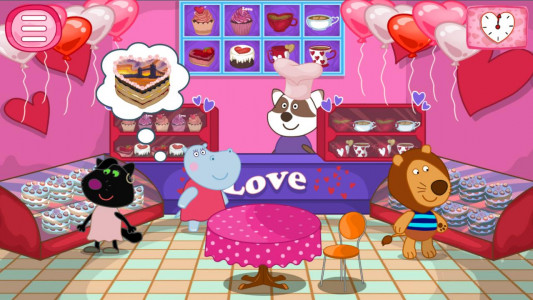 اسکرین شات بازی Valentine's cafe: Cooking game 1
