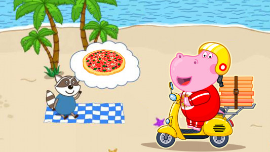 اسکرین شات 5 بازی Pizza maker. Cooking for kids