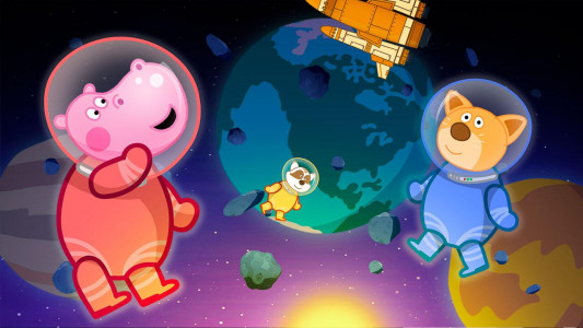 اسکرین شات بازی Space for kids. Adventure game 3