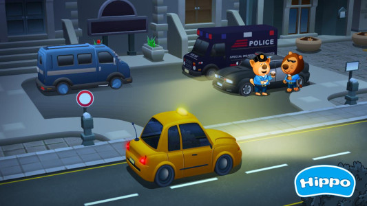 اسکرین شات 7 بازی Kids’ Car Racing with Hippo