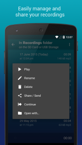 اسکرین شات 8 برنامه Hi-Q MP3 Voice Recorder (Demo)