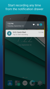 اسکرین شات 3 برنامه Hi-Q MP3 Voice Recorder (Demo)