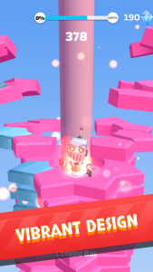 اسکرین شات 3 بازی Helix Stack Jump: Smash Ball