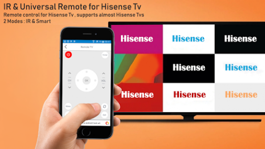 اسکرین شات برنامه Remote for Hisense tv 1