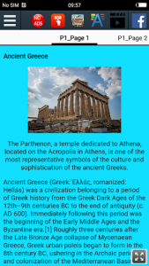 اسکرین شات برنامه History of Ancient Greece 2