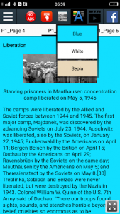 اسکرین شات برنامه Nazi concentration camps History 5