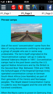 اسکرین شات برنامه Nazi concentration camps History 3