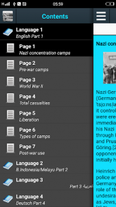 اسکرین شات برنامه Nazi concentration camps History 7