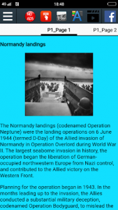 اسکرین شات برنامه D-Day History 2
