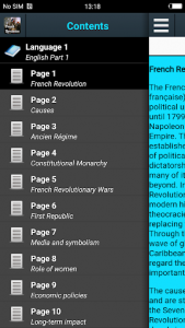 اسکرین شات برنامه French Revolution History 1