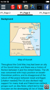 اسکرین شات برنامه Gulf War History 3