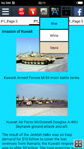 اسکرین شات برنامه Gulf War History 5