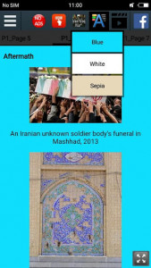 اسکرین شات برنامه Iran–Iraq War History 5