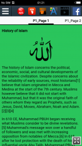 اسکرین شات برنامه History of Islam 2