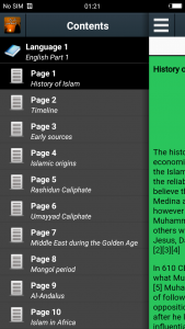 اسکرین شات برنامه History of Islam 1