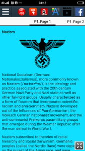 اسکرین شات برنامه History of Nazism 2