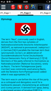 اسکرین شات برنامه Nazi Party History 3