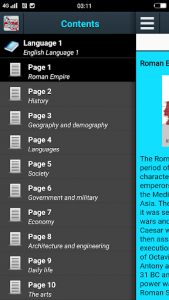 اسکرین شات برنامه History of Roman Empire 1