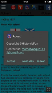 اسکرین شات برنامه History of the United Kingdom 4