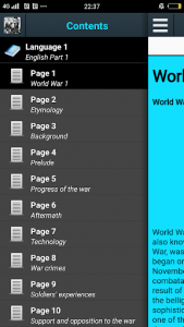 اسکرین شات برنامه World War I History 7