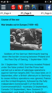 اسکرین شات برنامه History of World War II 3