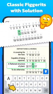 اسکرین شات بازی Figgerits - Word Puzzle Game 1