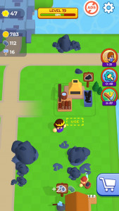 اسکرین شات بازی Idle Craft World: Lumberjack 5