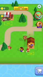 اسکرین شات بازی Idle Craft World: Lumberjack 1