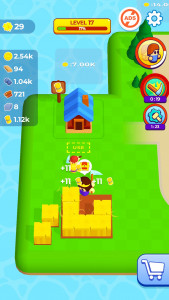 اسکرین شات بازی Idle Craft World: Lumberjack 3