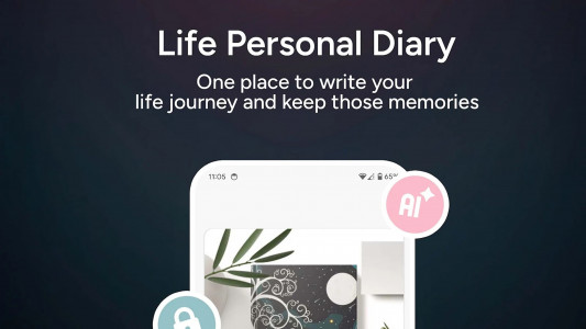 اسکرین شات 1 برنامه Life : Personal Diary, Journal