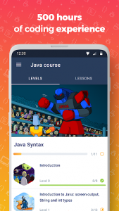 اسکرین شات برنامه CodeGym: learn Java 5