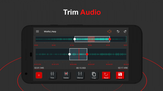اسکرین شات برنامه AudioLab Audio Editor Recorder 1