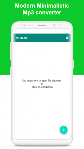اسکرین شات برنامه Mp3Lab - Video to MP3 Converter & Ringtone Maker 1