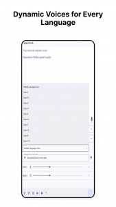 اسکرین شات 7 برنامه SpeechLab - Text To Speech TTS