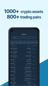 اسکرین شات 3 برنامه HitBTC cryptocurrency exchange