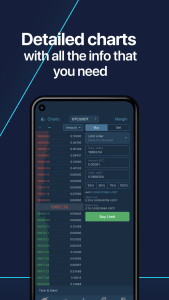 اسکرین شات 4 برنامه HitBTC cryptocurrency exchange