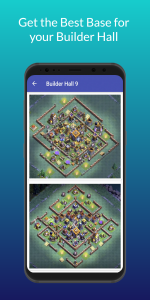 اسکرین شات برنامه Maps of COC - Base Layouts 8