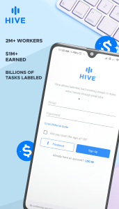 اسکرین شات 1 برنامه Hive Work