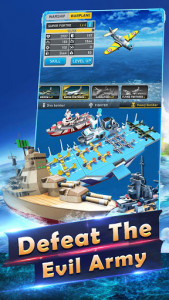 اسکرین شات بازی Battleship Clash：Naval battle of Warships Empire 2
