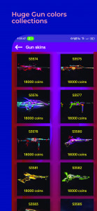 اسکرین شات برنامه FFF gun skin emote bundle 4