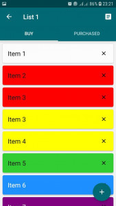 اسکرین شات 7 برنامه Shopping list. CheckList