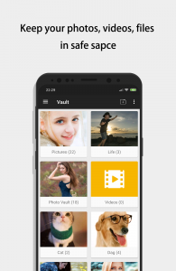 اسکرین شات برنامه Sgallery - hide photos & video 1
