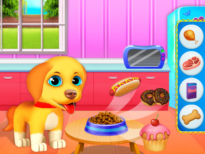 اسکرین شات برنامه Pet Puppy Care Dog Games 4